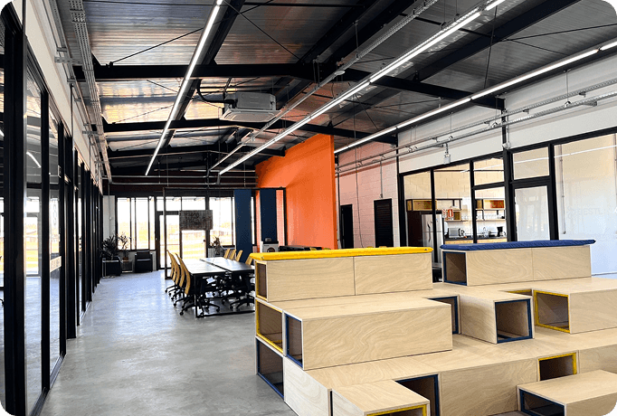 Área interna do Pradotech