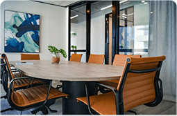 Imagem da sala de reunião